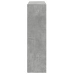 vidaXL Bibliotecă/separator cameră gri beton 102x29x103,5 cm lemn vidaXL Bibliotecă/separator cameră gri beton 102x29x103,5 cm lemn