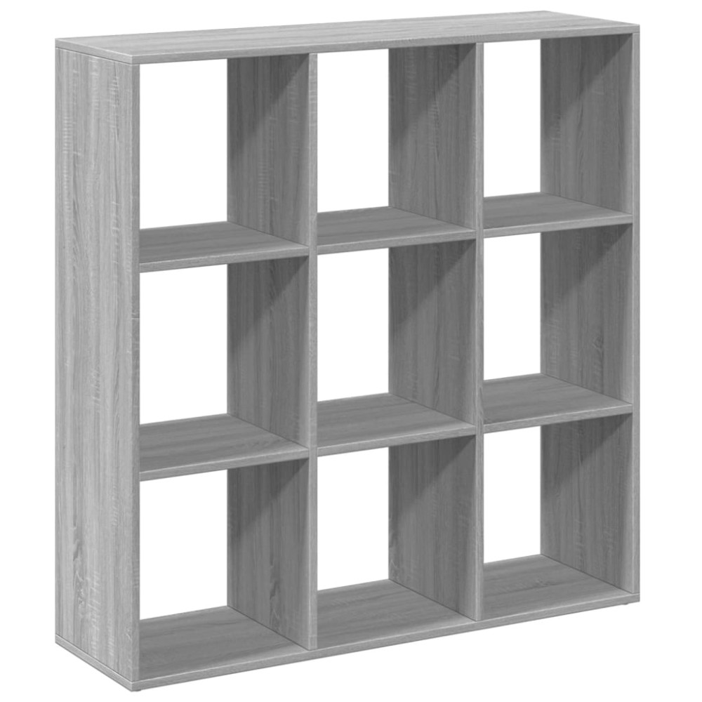 vidaXL Bibliotecă/separator cameră gri sonoma 102x29x103,5 cm lemn