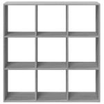 vidaXL Bibliotecă/separator cameră gri sonoma 102x29x103,5 cm lemn vidaXL Bibliotecă/separator cameră gri sonoma 102x29x103,5 cm lemn
