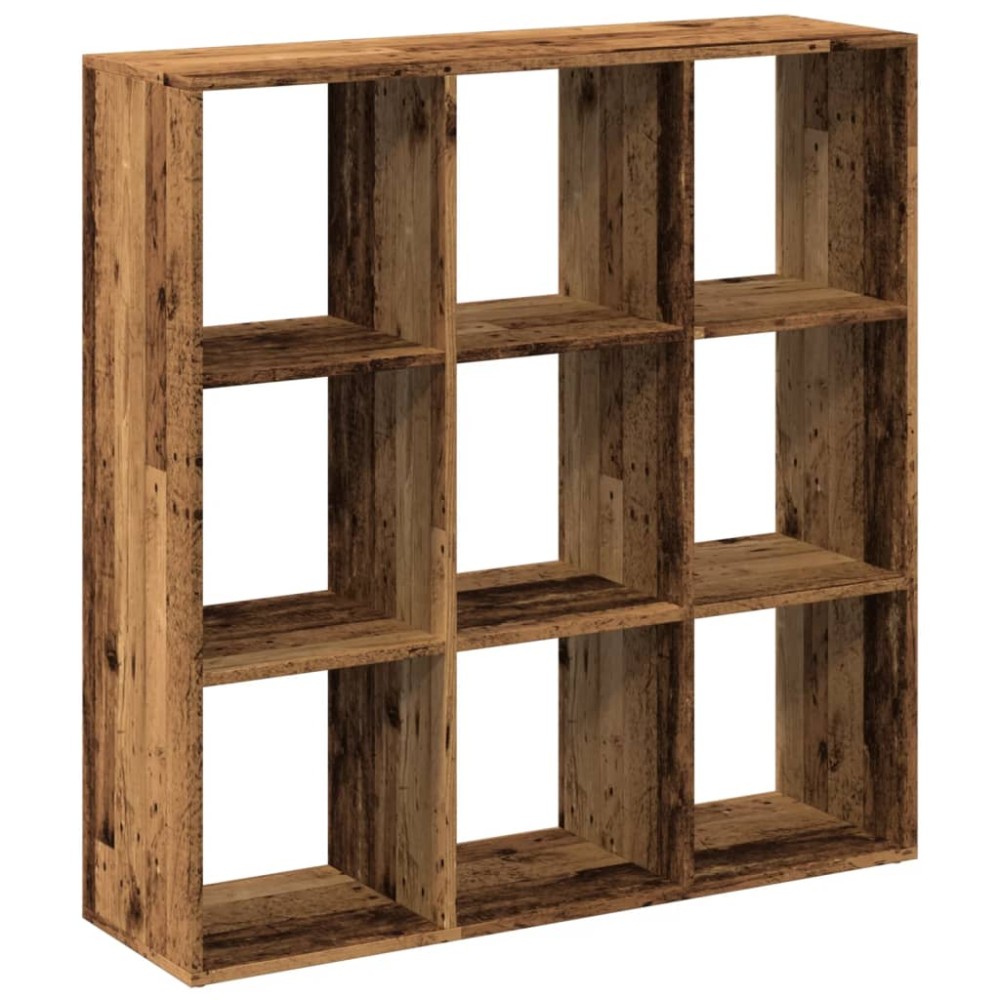 vidaXL Bibliotecă/separator cameră lemn vechi 102x29x103,5 cm lemn