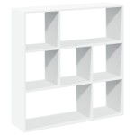 vidaXL Bibliotecă/separator cameră alb 102x29x103,5 cm lemn prelucrat