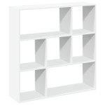 vidaXL Bibliotecă/separator cameră alb 102x29x103,5 cm lemn prelucrat