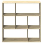 vidaXL Bibliotecă/separator cameră stejar sonoma 102x29x103,5 cm lemn