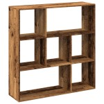 vidaXL Bibliotecă/separator cameră lemn vechi 102x29x103,5 cm lemn