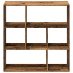 vidaXL Bibliotecă/separator cameră lemn vechi 102x29x103,5 cm lemn