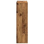 vidaXL Bibliotecă/separator cameră lemn vechi 102x29x103,5 cm lemn