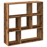 vidaXL Bibliotecă/separator cameră lemn vechi 102x29x103,5 cm lemn