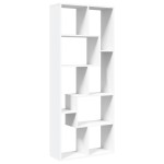 vidaXL Bibliotecă/separator cameră, alb 67x25x161,5 cm lemn prelucrat vidaXL Bibliotecă/separator cameră, alb 67x25x161,5 cm lemn prelucrat