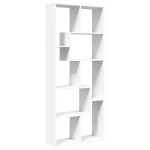 vidaXL Bibliotecă/separator cameră, alb 67x25x161,5 cm lemn prelucrat vidaXL Bibliotecă/separator cameră, alb 67x25x161,5 cm lemn prelucrat