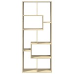 vidaXL Bibliotecă/separator cameră stejar sonoma 67x25x161,5 cm lemn vidaXL Bibliotecă/separator cameră stejar sonoma 67x25x161,5 cm lemn