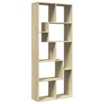 vidaXL Bibliotecă/separator cameră stejar sonoma 67x25x161,5 cm lemn vidaXL Bibliotecă/separator cameră stejar sonoma 67x25x161,5 cm lemn
