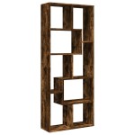 vidaXL Bibliotecă/separator cameră stejar fumuriu 67x25x161,5 cm lemn vidaXL Bibliotecă/separator cameră stejar fumuriu 67x25x161,5 cm lemn