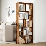 vidaXL Bibliotecă/separator cameră lemn vechi 67x25x161,5 cm lemn vidaXL Bibliotecă/separator cameră lemn vechi 67x25x161,5 cm lemn