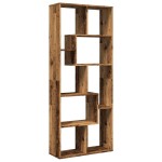 vidaXL Bibliotecă/separator cameră lemn vechi 67x25x161,5 cm lemn vidaXL Bibliotecă/separator cameră lemn vechi 67x25x161,5 cm lemn
