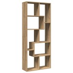 vidaXL Bibliotecă/separator cameră stejar artizanal 67x25x161,5cm lemn vidaXL Bibliotecă/separator cameră stejar artizanal 67x25x161,5cm lemn