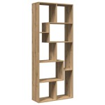 vidaXL Bibliotecă/separator cameră stejar artizanal 67x25x161,5cm lemn vidaXL Bibliotecă/separator cameră stejar artizanal 67x25x161,5cm lemn