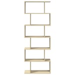 vidaXL Bibliotecă/separator 6 niveluri stejar sonoma 70x24x193 cm lemn