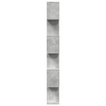 vidaXL Bibliotecă/separator 6 niveluri gri beton 70x24x193 cm lemn vidaXL Bibliotecă/separator 6 niveluri gri beton 70x24x193 cm lemn