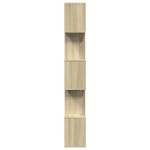 vidaXL Bibliotecă/separator 5 niveluri stejar sonoma 70x24x161 cm lemn vidaXL Bibliotecă/separator 5 niveluri stejar sonoma 70x24x161 cm lemn