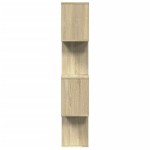 vidaXL Bibliotecă/separator 4 niveluri stejar sonoma 70x24x129cm lemn
