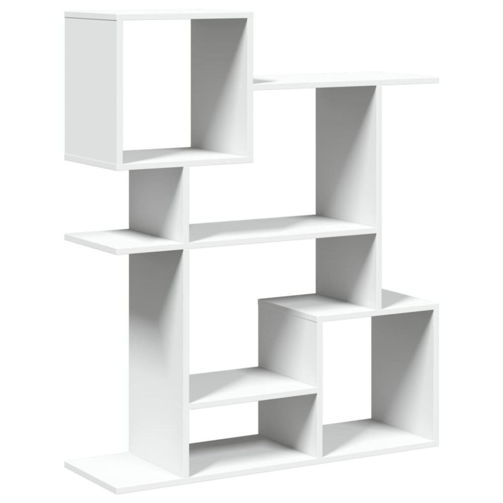 vidaXL Bibliotecă/separator cameră alb 92x29x112 cm lemn prelucrat