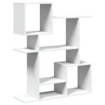 vidaXL Bibliotecă/separator cameră alb 92x29x112 cm lemn prelucrat