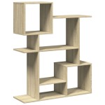 vidaXL Bibliotecă/separator cameră stejar sonoma 92x29x112 cm lemn