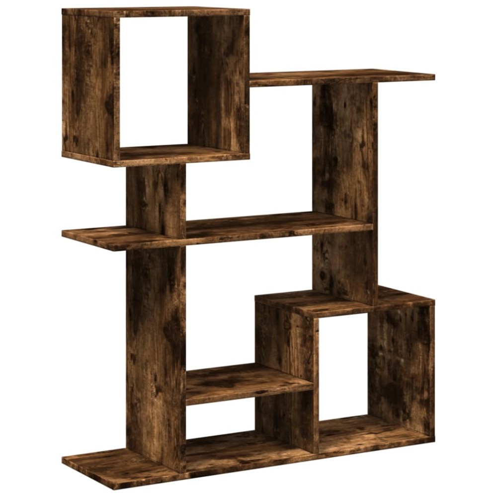vidaXL Bibliotecă/separator cameră stejar fumuriu 92x29x112 cm lemn