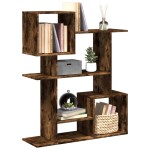 vidaXL Bibliotecă/separator cameră stejar fumuriu 92x29x112 cm lemn vidaXL Bibliotecă/separator cameră stejar fumuriu 92x29x112 cm lemn