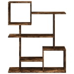 vidaXL Bibliotecă/separator cameră stejar fumuriu 92x29x112 cm lemn vidaXL Bibliotecă/separator cameră stejar fumuriu 92x29x112 cm lemn