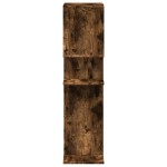 vidaXL Bibliotecă/separator cameră stejar fumuriu 92x29x112 cm lemn vidaXL Bibliotecă/separator cameră stejar fumuriu 92x29x112 cm lemn