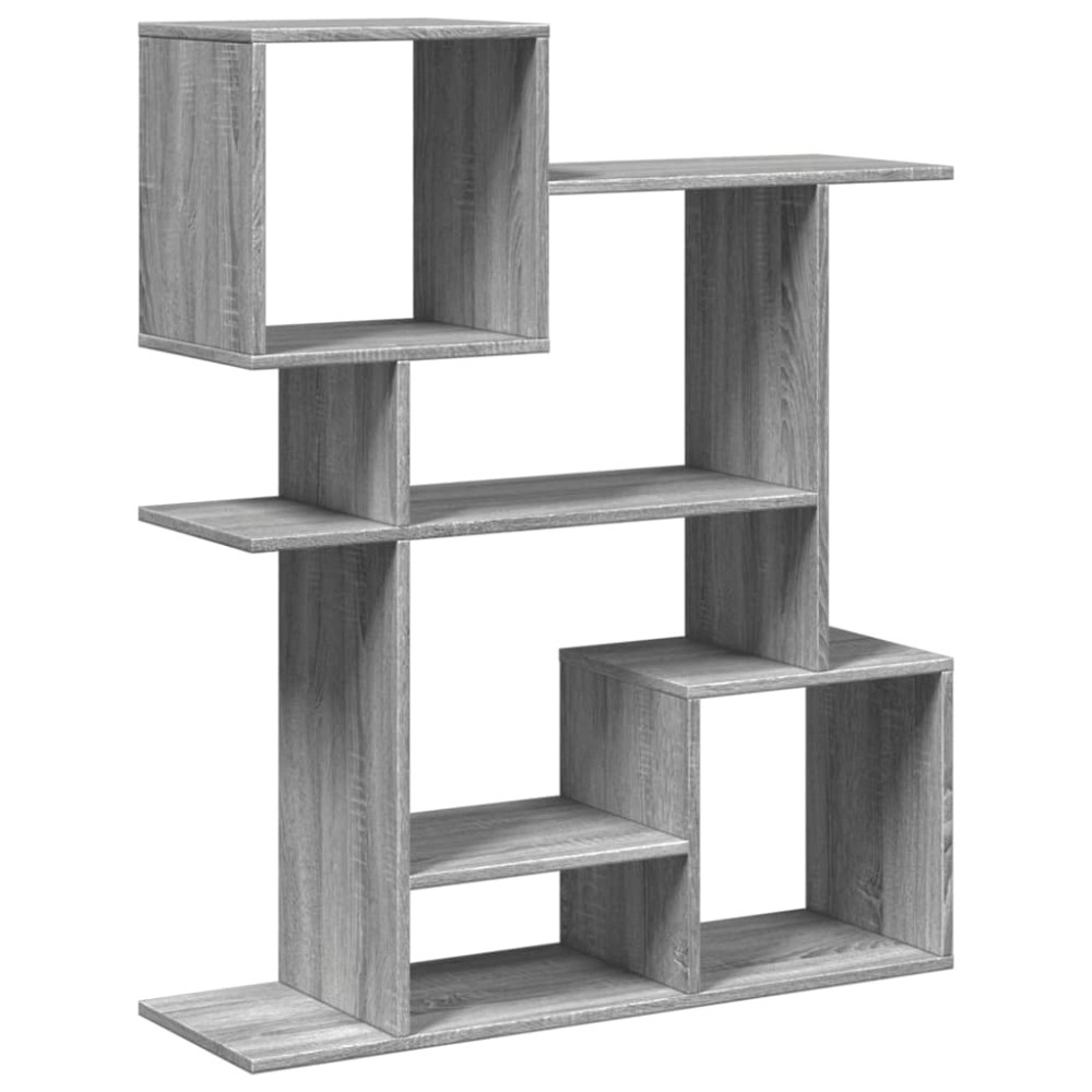 vidaXL Bibliotecă/separator cameră gri sonoma 92x29x112 cm lemn