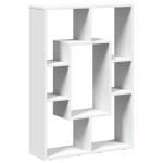 vidaXL Bibliotecă, alb, 63x20x90 cm, lemn prelucrat vidaXL Bibliotecă, alb, 63x20x90 cm, lemn prelucrat