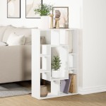 vidaXL Bibliotecă, alb, 63x20x90 cm, lemn prelucrat vidaXL Bibliotecă, alb, 63x20x90 cm, lemn prelucrat