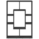 vidaXL Bibliotecă, negru, 63x20x90 cm, lemn prelucrat vidaXL Bibliotecă, negru, 63x20x90 cm, lemn prelucrat