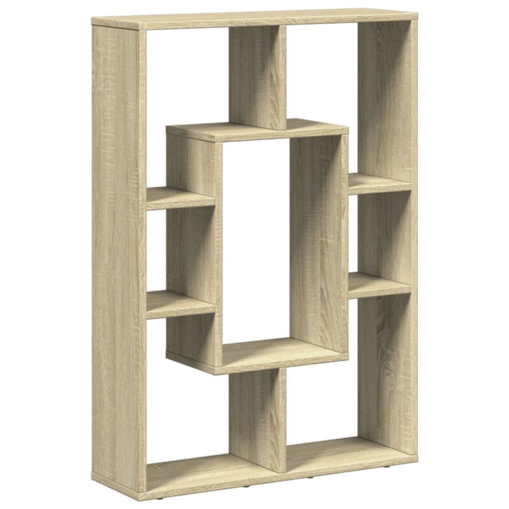 vidaXL Bibliotecă, stejar sonoma, 63x20x90 cm, lemn prelucrat