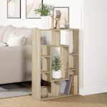 vidaXL Bibliotecă, stejar sonoma, 63x20x90 cm, lemn prelucrat vidaXL Bibliotecă, stejar sonoma, 63x20x90 cm, lemn prelucrat