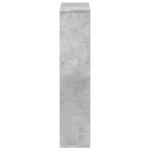 vidaXL Bibliotecă, gri beton, 63x20x90 cm, lemn prelucrat vidaXL Bibliotecă, gri beton, 63x20x90 cm, lemn prelucrat