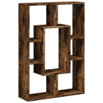 vidaXL Bibliotecă, stejar fumuriu, 63x20x90 cm, lemn prelucrat vidaXL Bibliotecă, stejar fumuriu, 63x20x90 cm, lemn prelucrat