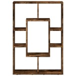 vidaXL Bibliotecă, stejar fumuriu, 63x20x90 cm, lemn prelucrat vidaXL Bibliotecă, stejar fumuriu, 63x20x90 cm, lemn prelucrat