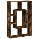 vidaXL Bibliotecă, stejar fumuriu, 63x20x90 cm, lemn prelucrat vidaXL Bibliotecă, stejar fumuriu, 63x20x90 cm, lemn prelucrat