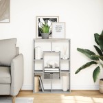 vidaXL Bibliotecă, gri sonoma, 63x20x90 cm, lemn prelucrat vidaXL Bibliotecă, gri sonoma, 63x20x90 cm, lemn prelucrat