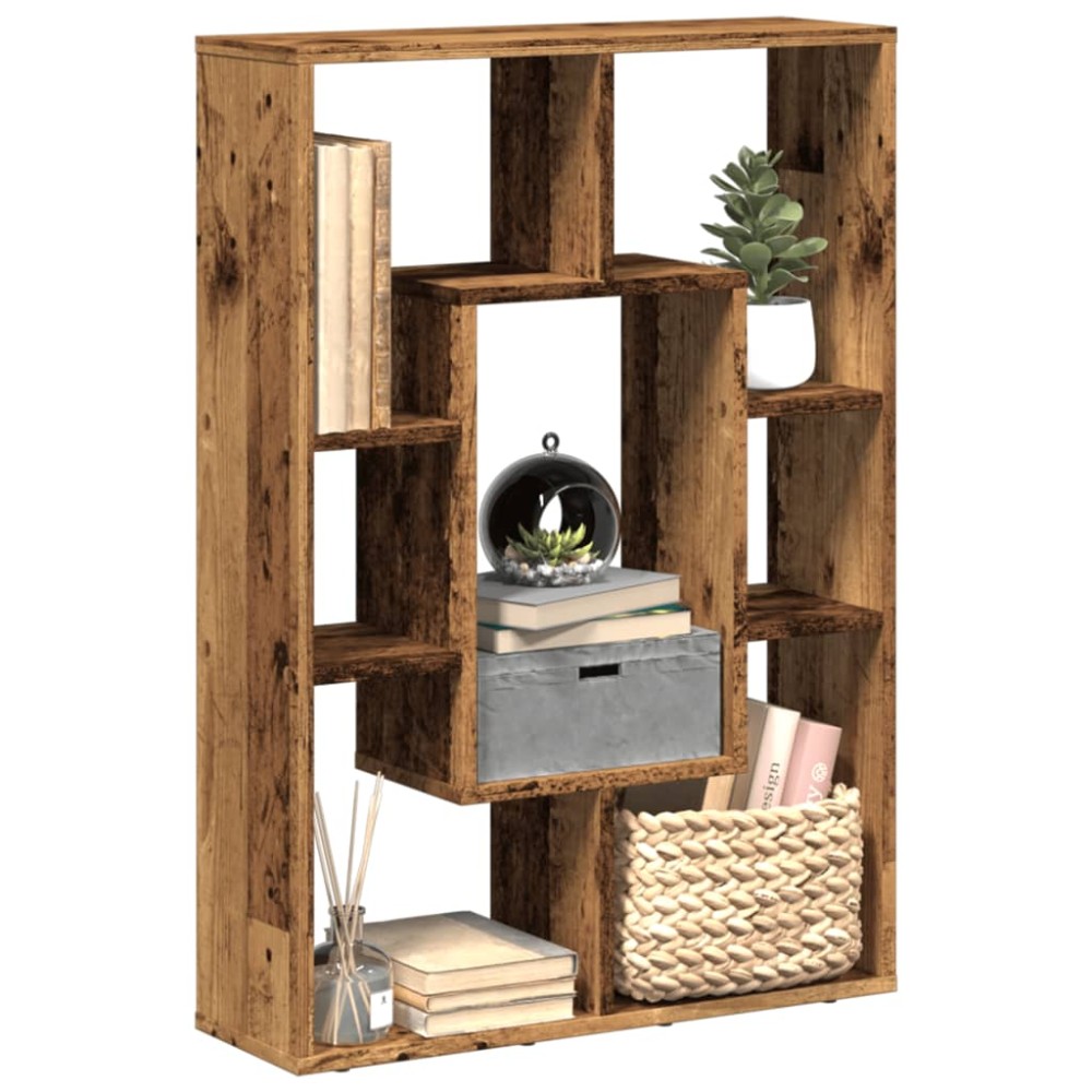 vidaXL Bibliotecă, lemn vechi, 63x20x90 cm, lemn prelucrat