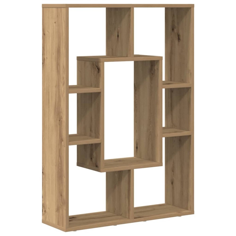 vidaXL Bibliotecă, stejar artizanal, 63x20x90 cm, lemn prelucrat