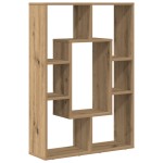 vidaXL Bibliotecă, stejar artizanal, 63x20x90 cm, lemn prelucrat vidaXL Bibliotecă, stejar artizanal, 63x20x90 cm, lemn prelucrat