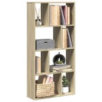 vidaXL Bibliotecă, stejar sonoma, 60x20x120 cm, lemn prelucrat vidaXL Bibliotecă, stejar sonoma, 60x20x120 cm, lemn prelucrat