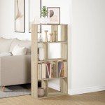 vidaXL Bibliotecă, stejar sonoma, 60x20x120 cm, lemn prelucrat vidaXL Bibliotecă, stejar sonoma, 60x20x120 cm, lemn prelucrat