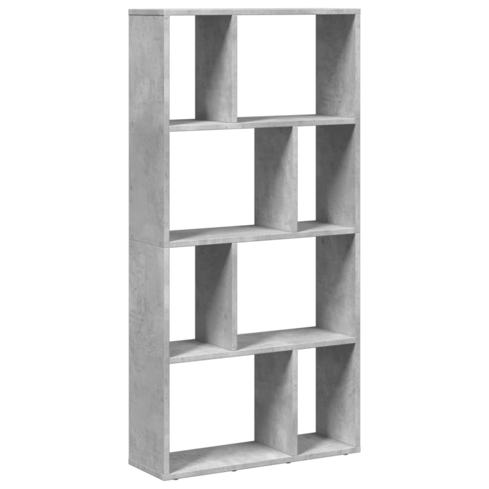 vidaXL Bibliotecă, gri beton, 60x20x120 cm, lemn prelucrat