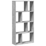 vidaXL Bibliotecă, gri beton, 60x20x120 cm, lemn prelucrat vidaXL Bibliotecă, gri beton, 60x20x120 cm, lemn prelucrat