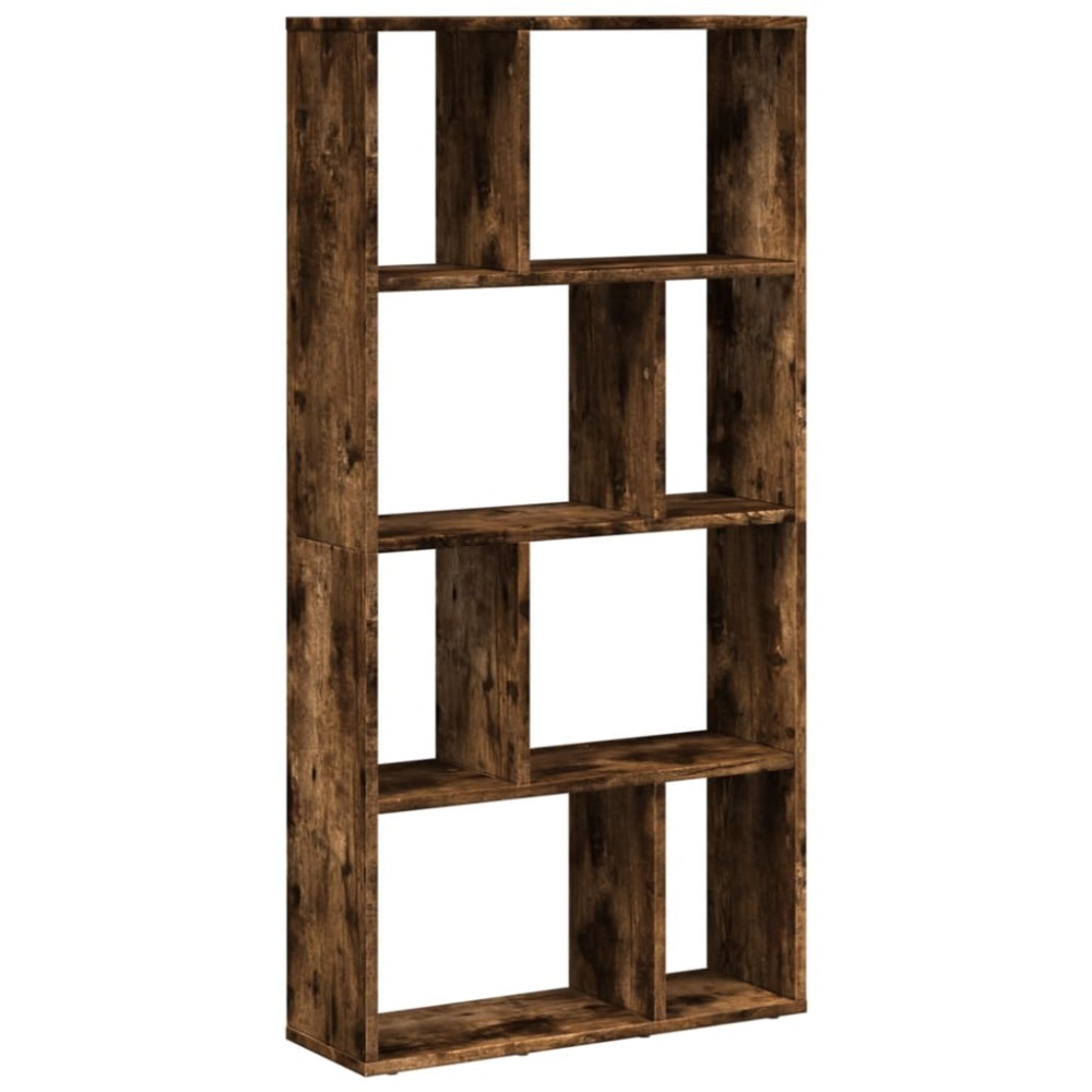 vidaXL Bibliotecă, stejar fumuriu, 60x20x120 cm, lemn prelucrat